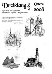 Ostern 2008 - der Pfarrei Mariae-Himmelfahrt Schwarzau