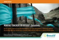 MONTHLY TRACKER FOR BOSULIFÂ® (bosutinib) - PfizerPro