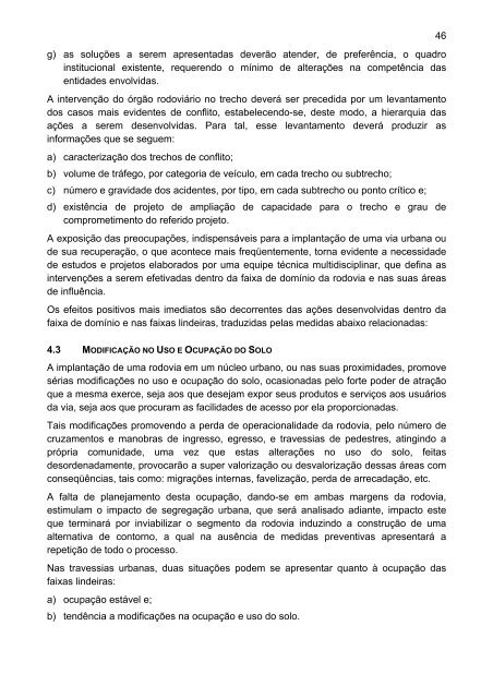 Manual para Ordenamento do Uso do Solo nas Faixas ... - IPR - Dnit