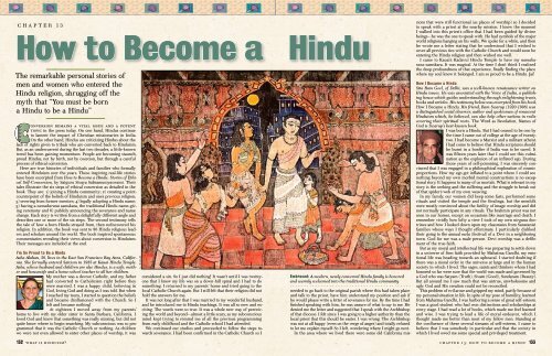 Join the Hindu - Hinduism Today Magazine