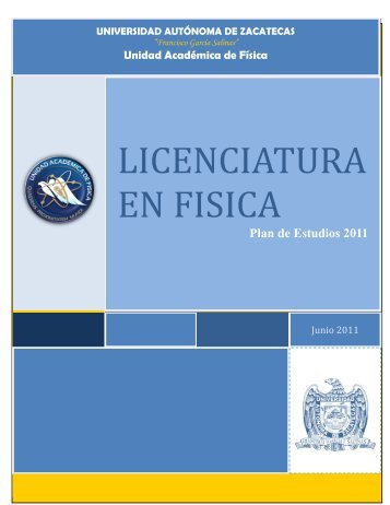 Programa PDF - Unidad AcadÃ©mica de FÃ­sica - UAZ