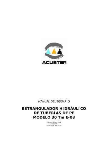 MU-71-09 Estrangulador Hidráulico Modelo 30 Tm E-08