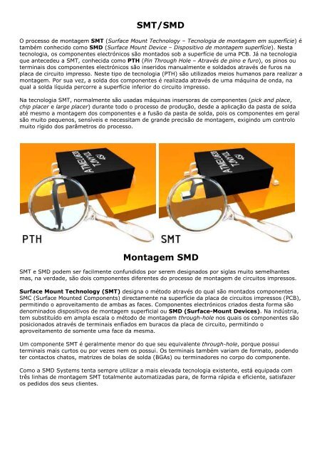 SMT e SMD - Comunidades