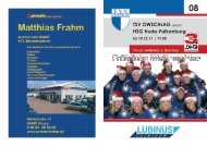 Spitzenspiel der SH-LIGA | Weibliche Jugend A - TSV Owschlag