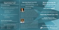 Improving Wound Care 2012 - Catholic Health System