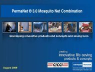 Permanet Ã‚Â® 3.0 Mosquito Net Combination - CORE Group