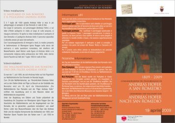 Pieghevole 3 ante (10x21) - Fondazione Museo Storico del Trentino