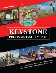 Catalog 10 Volume 12 2 010 - Keystone Precision Instruments