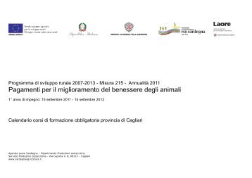 Provincia di Cagliari [file .pdf] - Sardegna Agricoltura