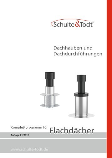 Flachdächer - Dachdurchführungen von Schulte & Todt