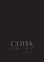 self-powered - Coda Audio