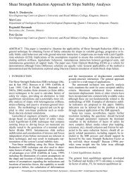 Shear Strength Reduction Approach for Slope Stability Analyses