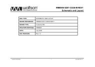 WM8904-6201-CS36-M-REV1 Schematic and Layout - Wolfson ...