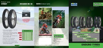 SAVA ENDURO TYRES - Savatech