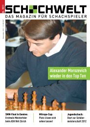 Alexander Morozevich wieder in den Top Ten - Schachwelt