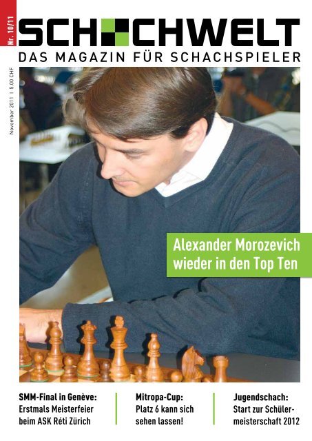 Alexander Morozevich wieder in den Top Ten - Schachwelt