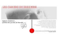 LES CAHIERS DU DESS MRH - e-RH