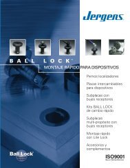 con sistema Ball Lock - Jergens Inc.