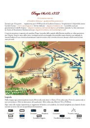 scenario di Praga 1757 - A la guerre - Lu(ri)doteca