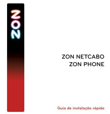 Manual do utilizador - ZON Empresas