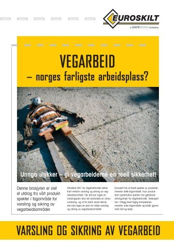 Varsling og sikring av vegarbeid - Euroskilt AS