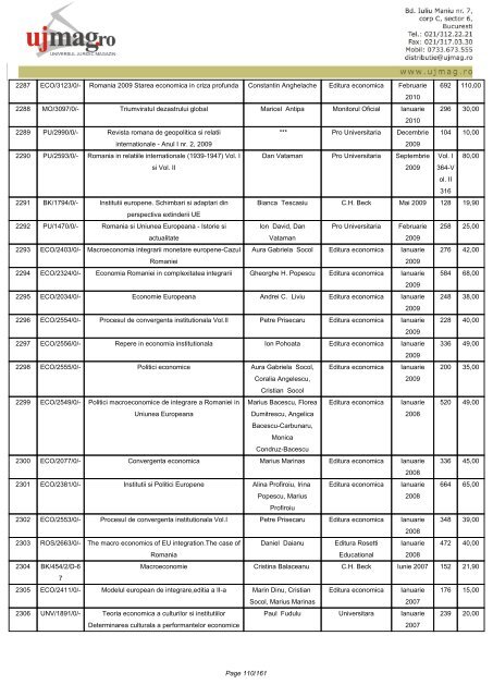 CATALOG GENERAL - UJmag