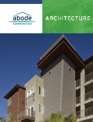 Architecture - Abode Communities