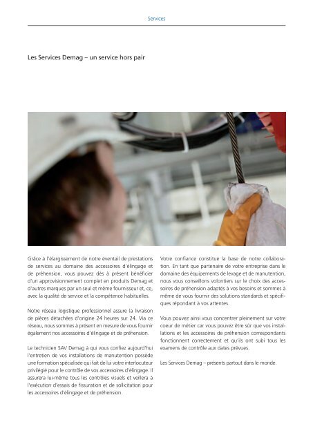 Catalogue 2012 - Demag Cranes & Components