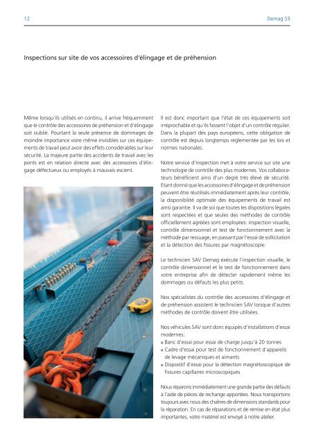 Catalogue 2012 - Demag Cranes & Components