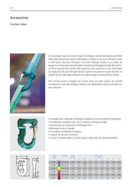 Catalogue 2012 - Demag Cranes & Components