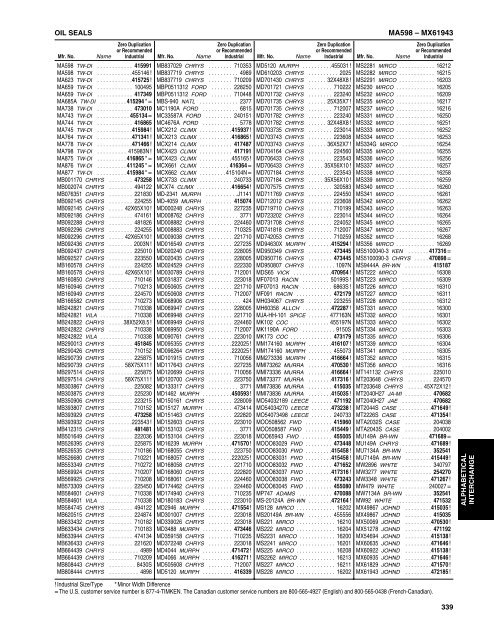 National/ Timken Seals Catalog - Norfolkbearings.com