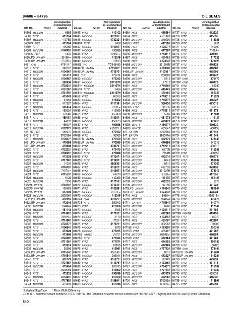 National/ Timken Seals Catalog - Norfolkbearings.com