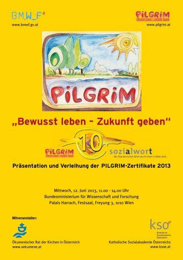 Programm Zertifizierungsfeier - PILGRIM-Schule