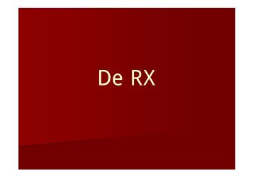 RX - AZ Vesalius Tongeren