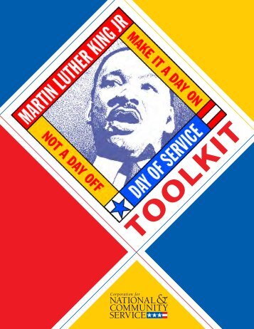 Project Planning Toolkit - Martin Luther King Day of Service