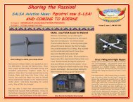 Sharing the Passion! - San Antonio Light Sport Aircraft