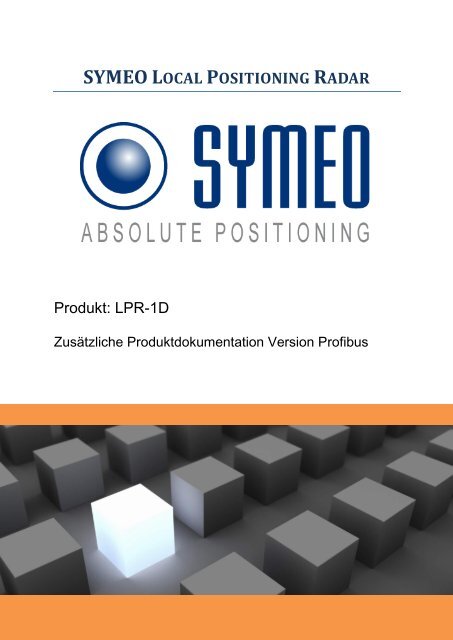 Profibus Dokumentation LPR-1D.pdf - Symeo