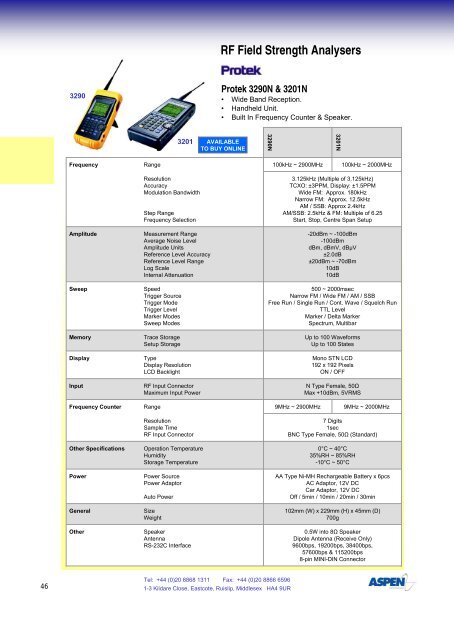 2nd Edition 2nd Edition - Aspen Electronics