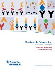 download - Antibodies, Antigens, Blocking agents from Meridian Life ...