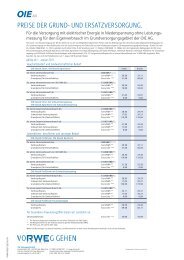 Preisblatt (gültig bis 31.07.2012) - OIE AG