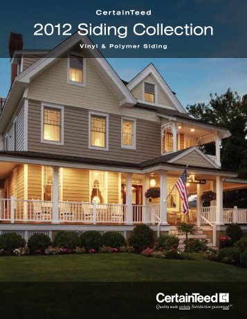 2012 Siding Collection - CertainTeed