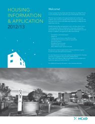 housing information & application 2012/13 - Minneapolis College of ...