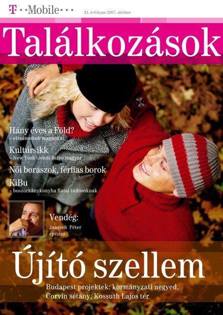 TalÃ¡lkozÃ¡sok magazin 2007. oktÃ³ber - T-Mobile