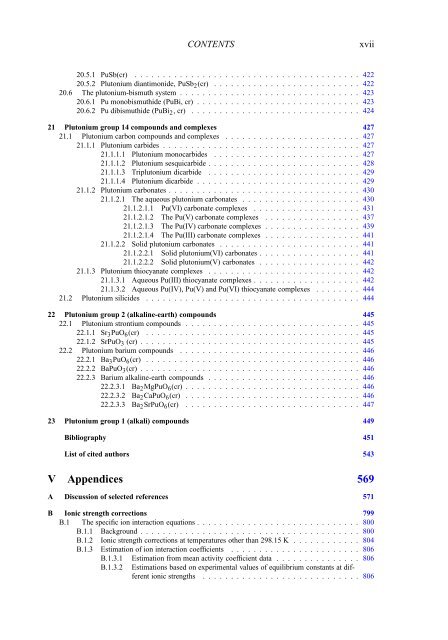 chemical thermodynamics of neptunium and plutonium - U.S. ...