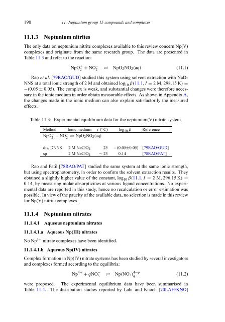 chemical thermodynamics of neptunium and plutonium - U.S. ...