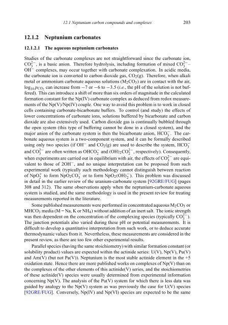 chemical thermodynamics of neptunium and plutonium - U.S. ...