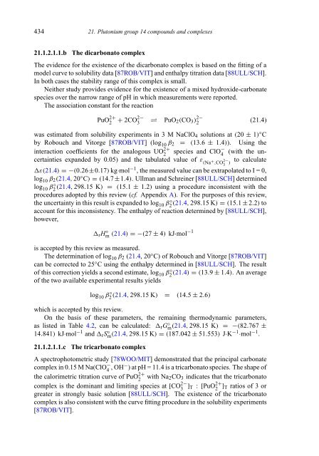 chemical thermodynamics of neptunium and plutonium - U.S. ...