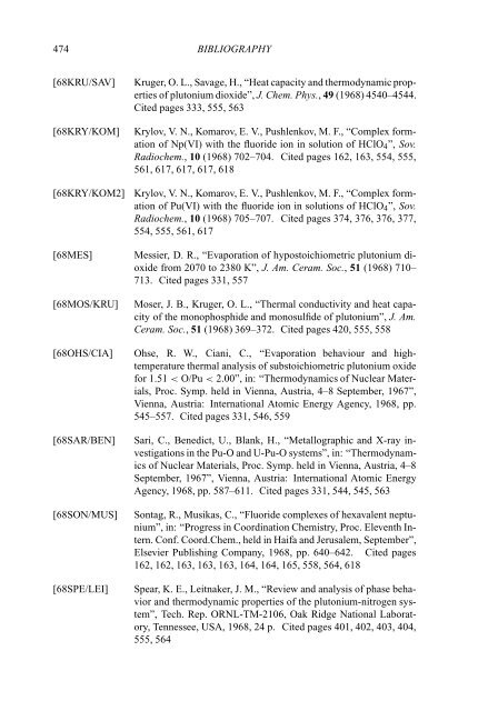 chemical thermodynamics of neptunium and plutonium - U.S. ...