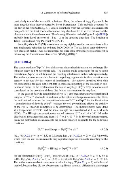 chemical thermodynamics of neptunium and plutonium - U.S. ...