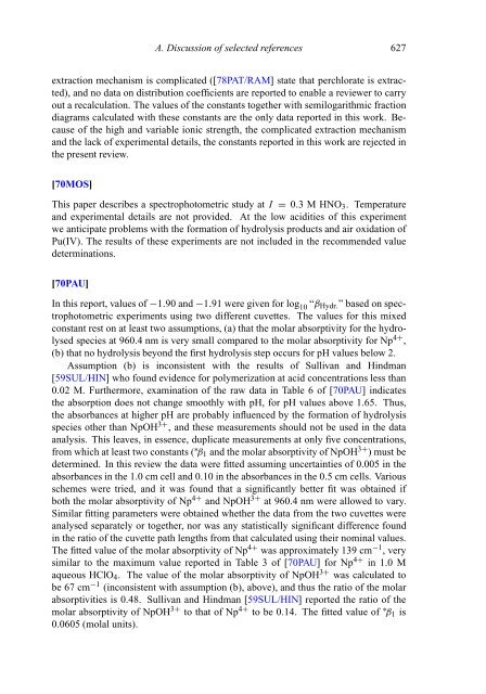 chemical thermodynamics of neptunium and plutonium - U.S. ...